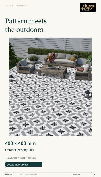 Parking tiles catalogue cover