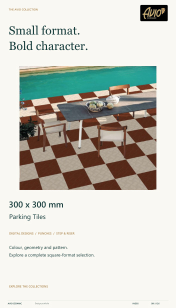 Parking tiles catalogue cover